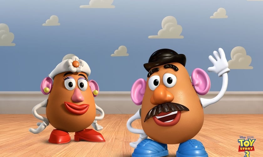 Personagens Sr. e Sra. Cabeça de Batata. (Foto: Divulgação Disney Pixar/Hasbro)