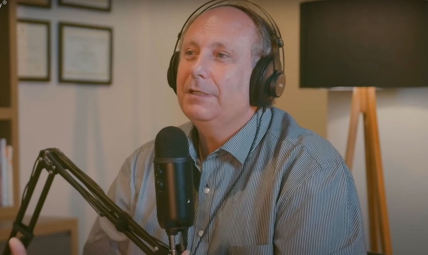 Lamartine Posella em entrevista ao JesusCopy. (Foto: Youtube/Reprodução)