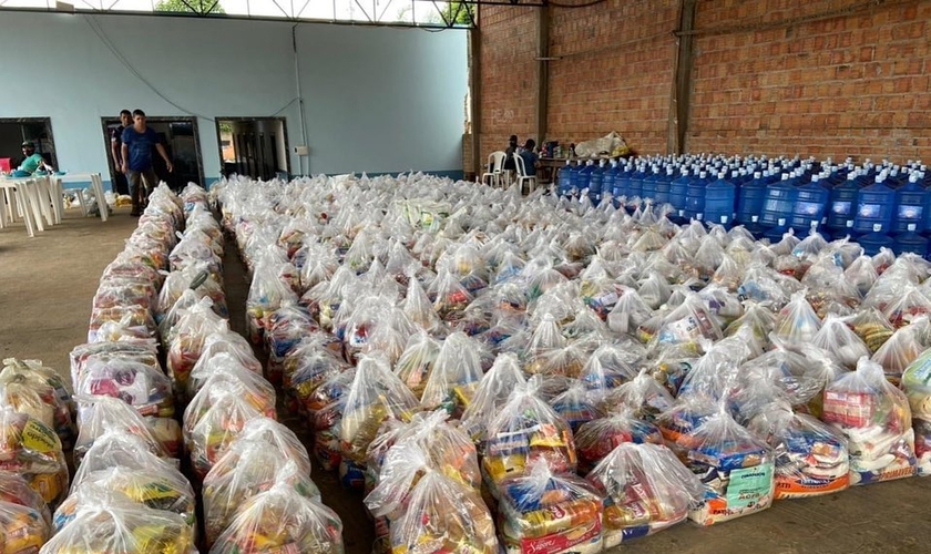 A SENAMI convocou os crentes de todo o país a socorrer a população acreana através da Campanha SOS Acre. (Foto: Instagram/SENAMI).