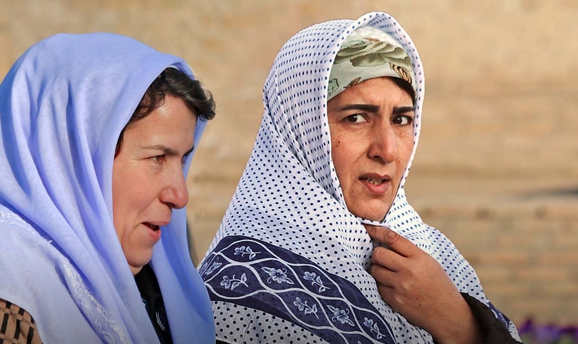No Uzbequistão, as mulheres não estão efetivamente autorizadas a escolher a própria religião. (Foto: Portas Abertas)