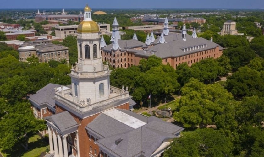 Campus da Baylor University, nos Estados Unidos. (Foto: Morty Ortega)