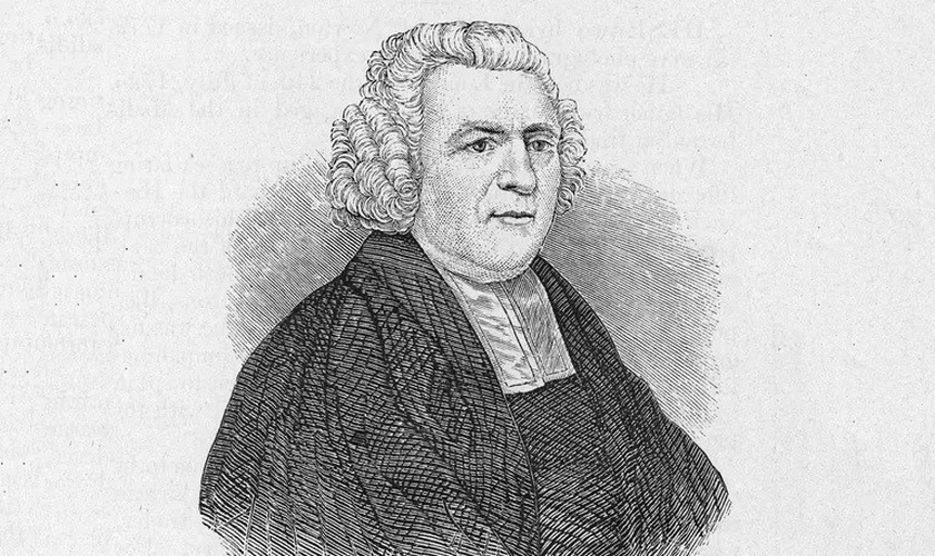 John Newton, clérigo e poeta religioso inglês, autor do popular hino “Amazing Grace”. (Foto: Arquivo Hulton / Imagens Getty)