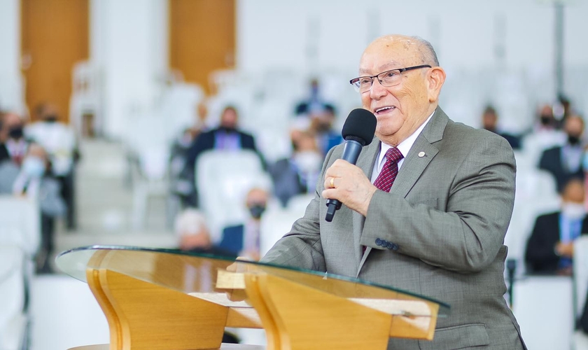  O pastor José Wellington Bezerra está internado com Covid-19 em SP. (Foto: Reprodução/ Facebook).