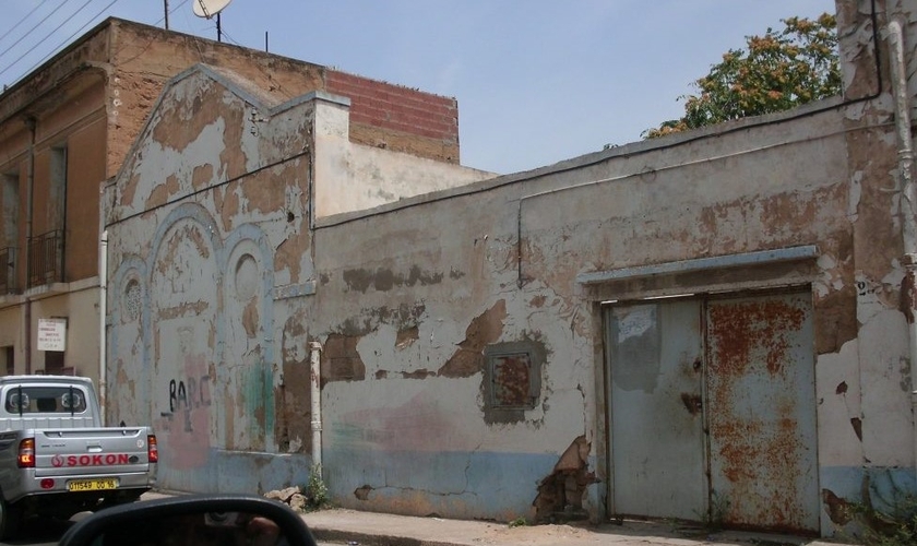 O edifício histórico em Mostaganem foi devolvido à Igreja após uma década. (Foto: Reprodução / Middle East Concern)