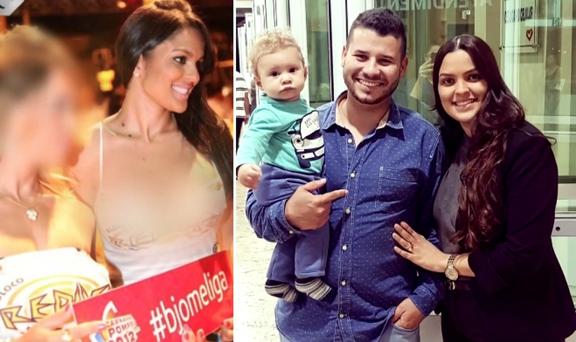 Tatiane abandonou a prostituição para ter uma vida com Deus. (Foto: Reprodução / YouTube)