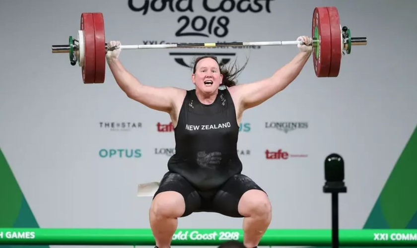 O halterofilista Laurel Hubbard, da Nova Zelândia, será o primeiro atleta transgênero a competir nas Olimpíadas. (Foto: Getty Images)