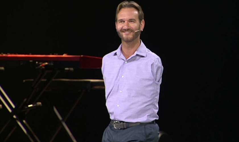 Nick Vujicic anunciou que será cofundador de um banco pró-vida. (Foto: Divulgação/Nick Vujicic)