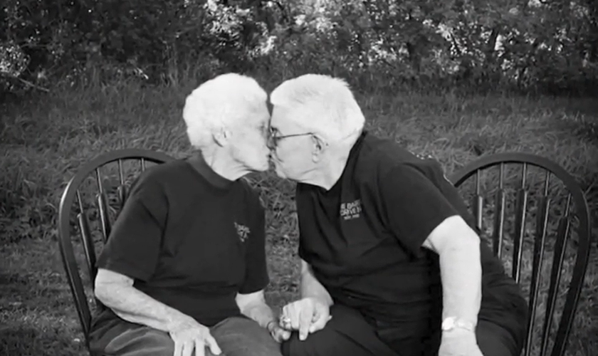 James e Wanda foram casados por 73 anos. (Foto: Reprodução KCCI News).