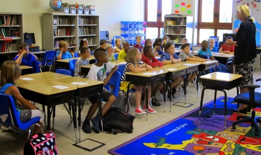 Escolas públicas de Atlanta promovem agenda progressista em salas de aula do jardim da infância. (Foto: Reprodução CBN News)