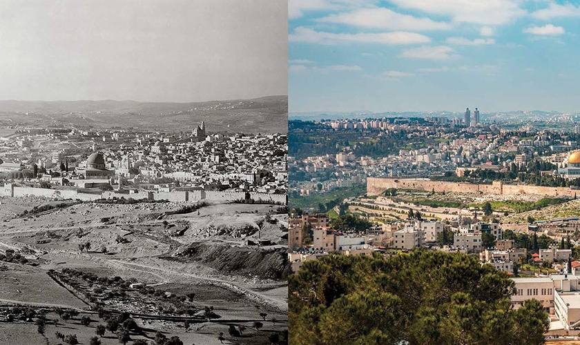 Monte Scopus, uma montanha no nordeste de Jerusalém, Israel. (Foto: Reprodução / Amazon / Jerusalem Rising)