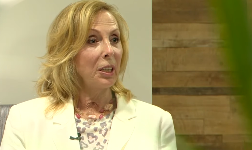 Após sofrer uma parada cardíaca, Kathy Patten ficou 45 minutos morta. (Foto: Reprodução/WJZ-TV).