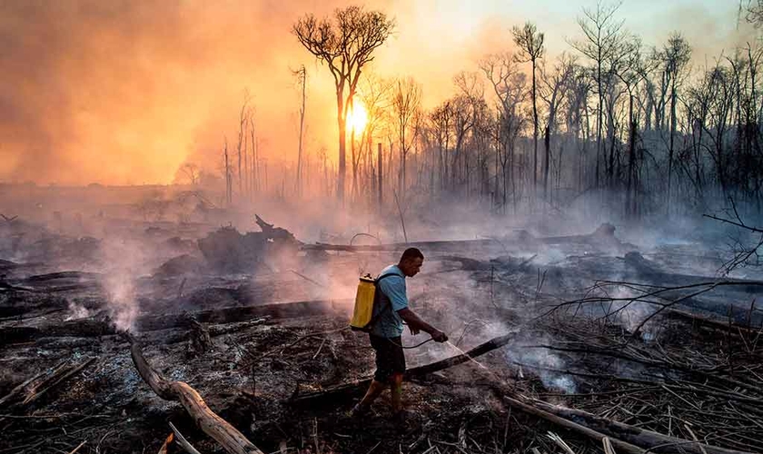 Líderes cristãos divulgaram uma carta conjunta a favor do combate às mudanças climáticas e o cuidado ao meio ambiente. (Foto: Victor Moriyama/Rainforest Foundation Norway).