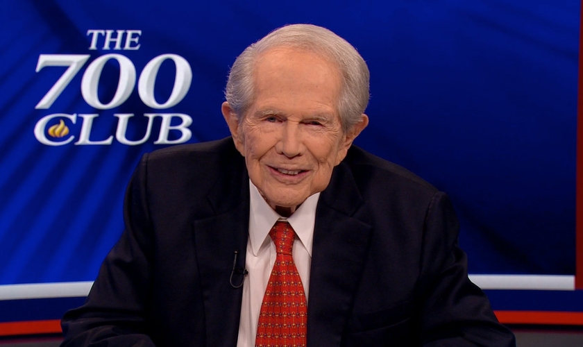 Pat Robertson é um dos televangelistas mais conhecidos nos EUA. (Foto: CBN News)