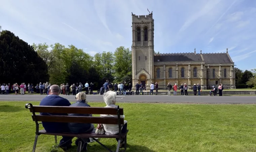 Igreja de Santa Maria em Woburn, no sul da Inglaterra. (Foto: Reuters/Toby Melville)