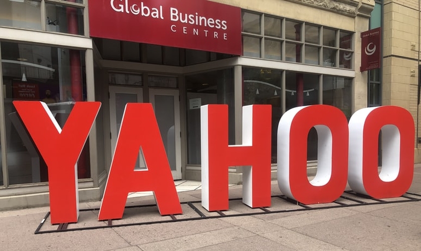 Fachada da empresa Yahoo. (Foto: Jaimie Harmsen/Unsplash)