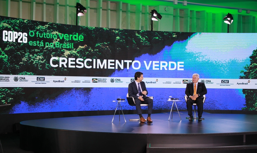 Evento COP26 Inovações, 26ª Conferência das Partes, no Brasil, setembro de 2021. (Foto: Wesley Sousa/ASCOM/SEAPC/MCTI/Flickr)