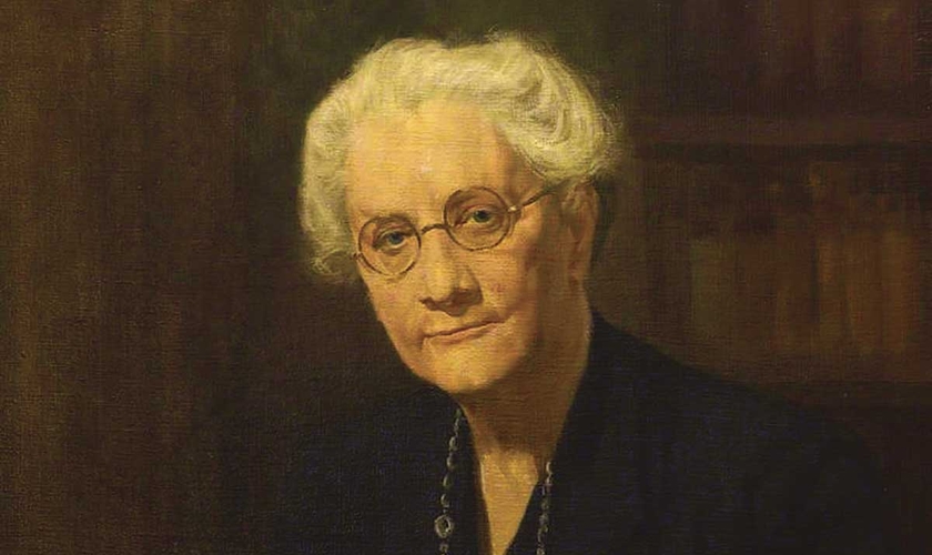 Pintura da missionária inglesa Mildred Cable. (Foto: Cambridge University Library)