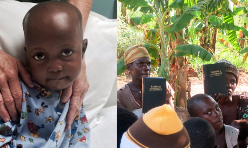 19 pessoas da aldeia, em Uganda, se converteram ao Evangelho. (Foto: Samaritan’s Purse).