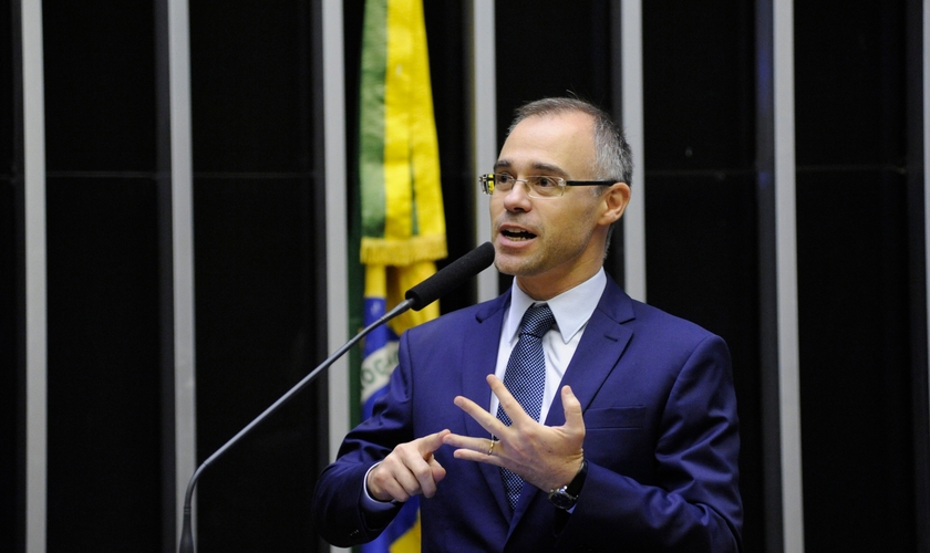 André Mendonça em sessão solene na Câmara dos Deputados. (Foto: Luis Macedo/Câmara dos Deputados)