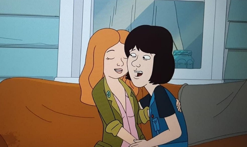 Cena de “F Is For Family”, episódio 1 da temporada 1. (Imagem: Captura de tela/Netflix)