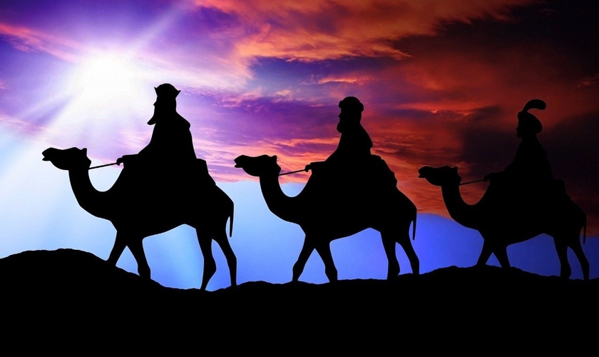 Representação dos “três reis magos”. (Foto: Kalhh/ Pixabay)