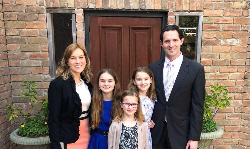 Brian Wheelock e sua família. (Foto: Facebook/The Brian&Pam Show).
