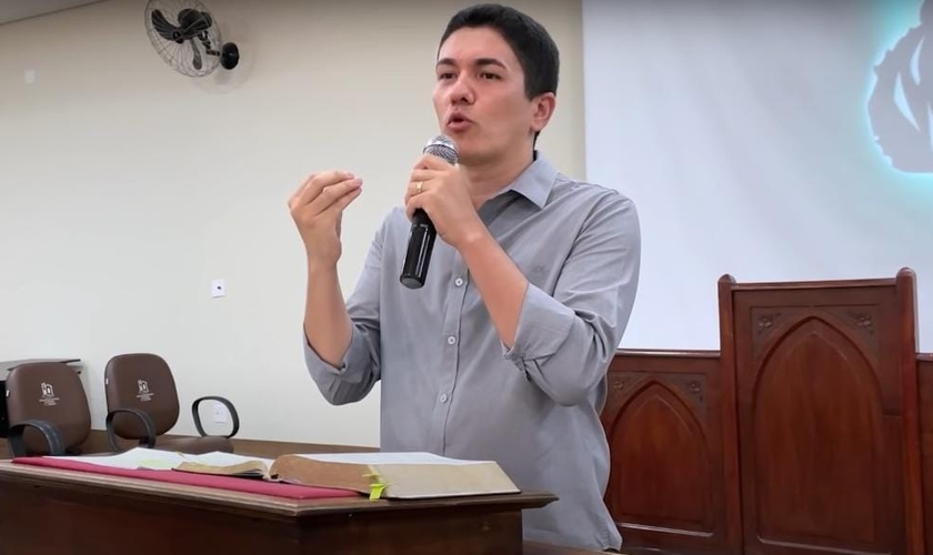 Pastor Antônio Júnior. (Foto: Captura de tela/YouTube Pastor Antônio Júnior)