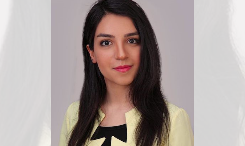Mary Mohammadi está entre os que protestaram contra a negação da educação aos cristãos de língua farsi no Irã. (Foto: Reprodução / Artigo 18)