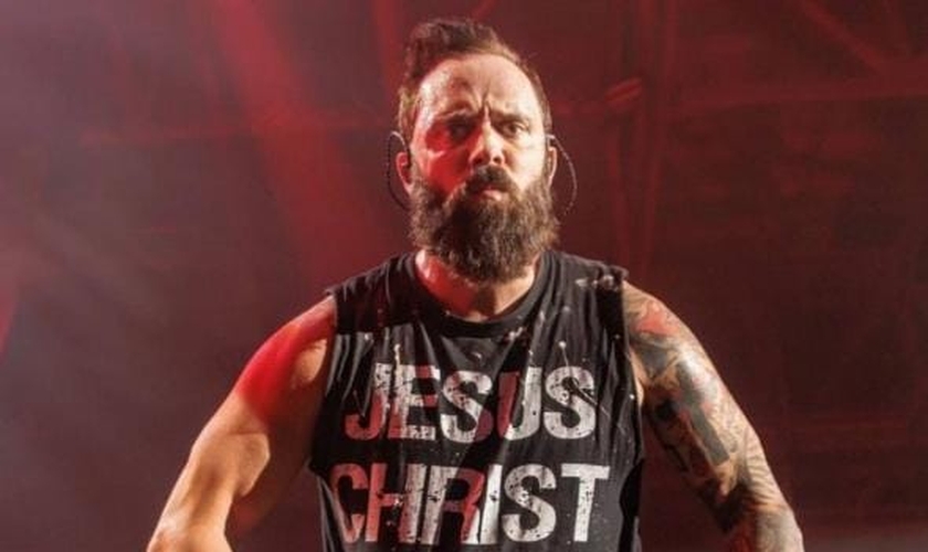 John Cooper, vocalista da banda Skillet. (Foto: Reprodução/Instagram John Cooper/Annette Hollow Photos)