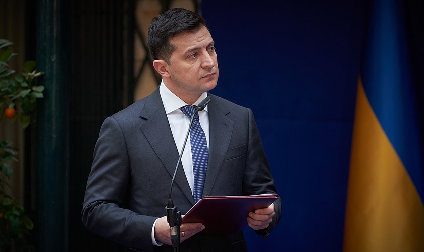 Volodymyr Zelensky, presidente da Ucrânia. (Foto: Wikimedia Commons)