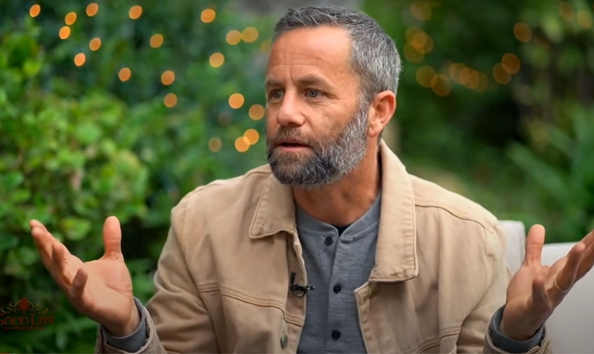 Ator Kirk Cameron. (Fonte: Captura de tela: YouTube/Good Life TV)
