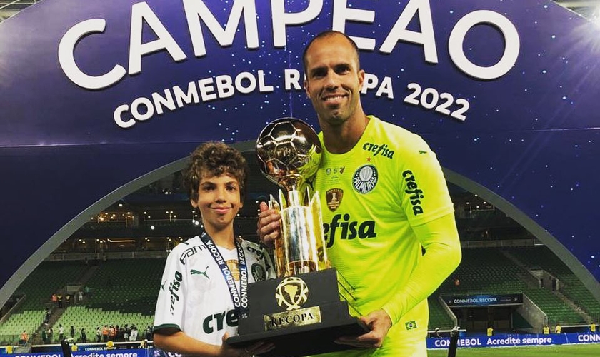 Marcelo Lomba é goleiro do Palmeiras. (Foto: Instagram/Marcelo Lomba)