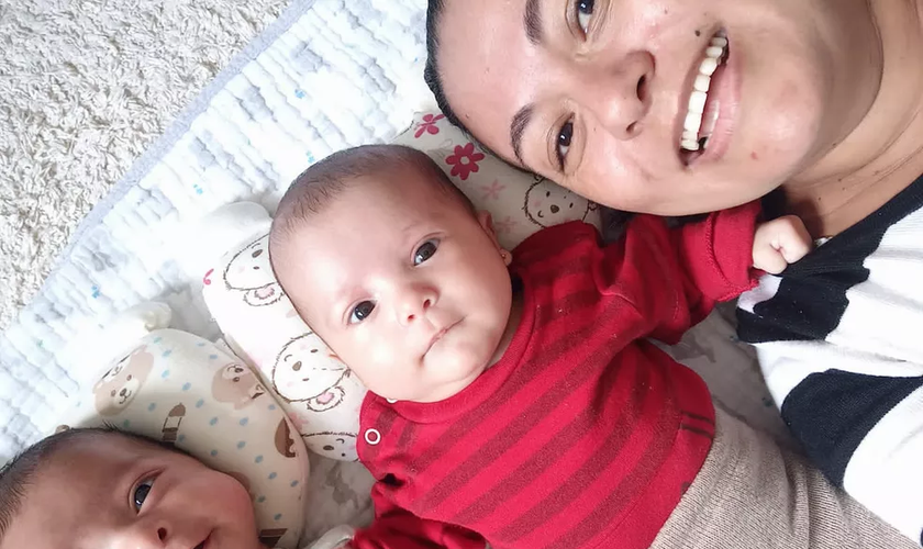 Silmara Marques comemorou seu primeiro Dia das Mães no domingo (8). (Foto: Arquivo pessoal).