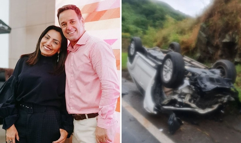 Eyshila e o pastor Odilon Santos estão bem. (Foto: Instagram/Eyshila Santos)
