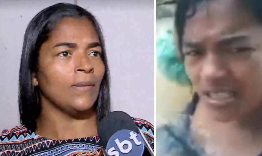 Dona Josélia perdeu tudo na enchente na Grande Recife. (Captura de tela Facebook TV Jornal)