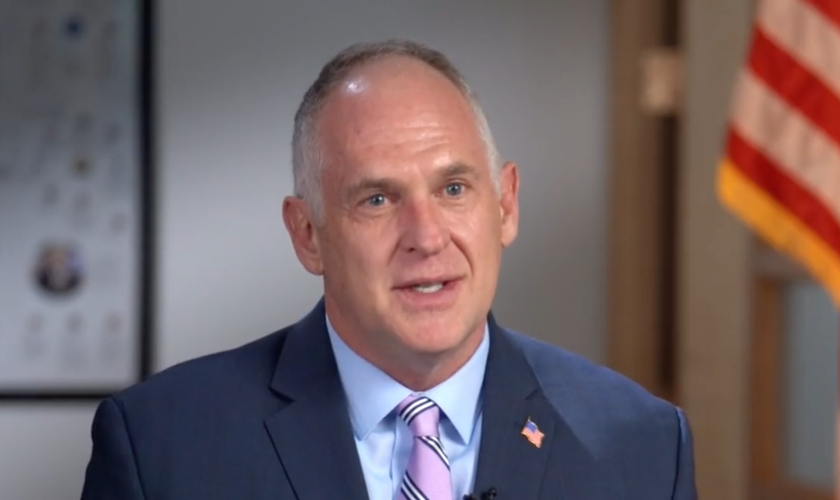 Dave Kubal, presidente da “Intercessors for America”. (Captura de tela vídeo da NTD)