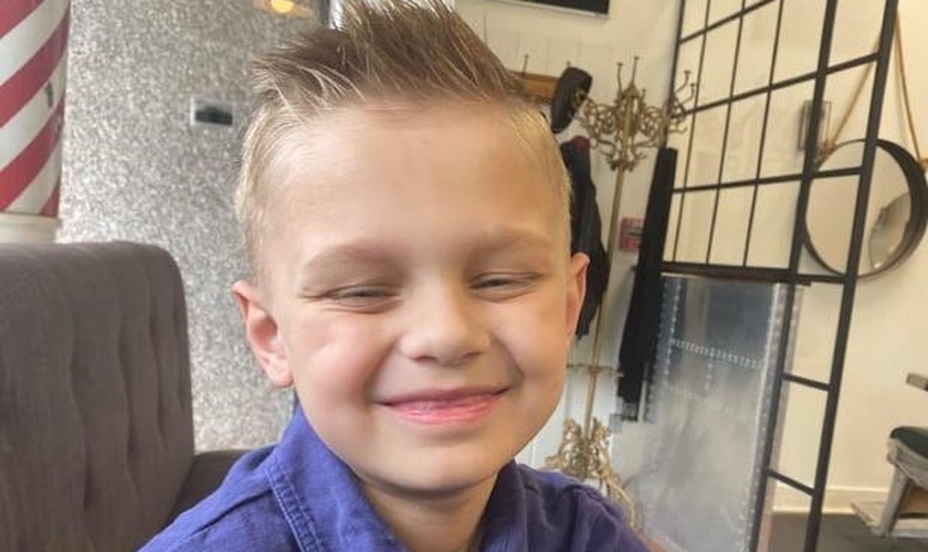 Cooper Roberts foi ferido no desfile de 4 de julho, nos EUA. (Foto: Arquivo pessoal)