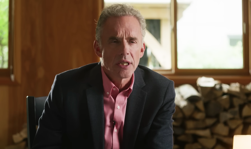 Jordan Peterson em mensagem às igrejas. (Captura de tela: YouTube/Jordan B Peterson)