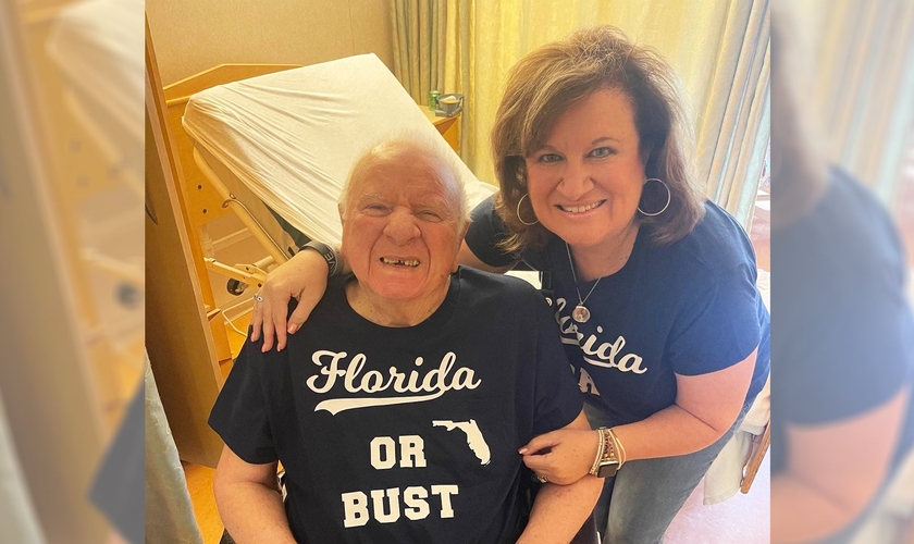 Gus se conectou com sua filha, Deanna Shrodes, aos 91 anos. (Foto: Facebook/Deanna Shrodes)