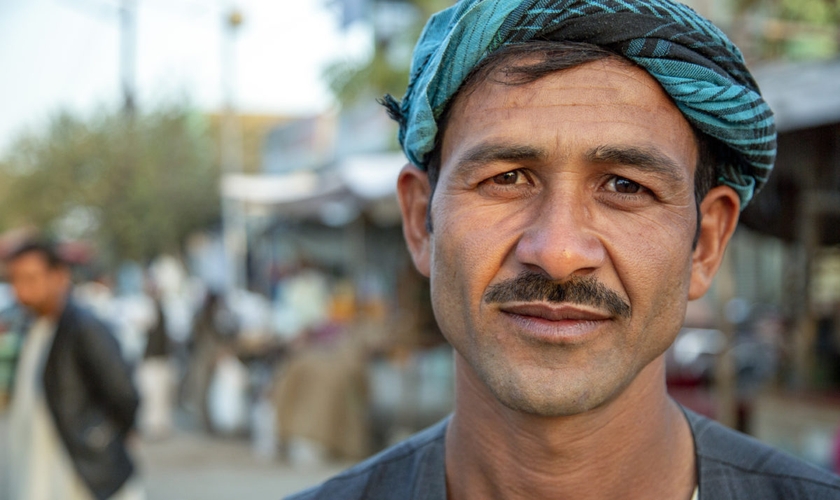 Retrato de um homem no Afeganistão. (Foto ilustrativa: IMB)