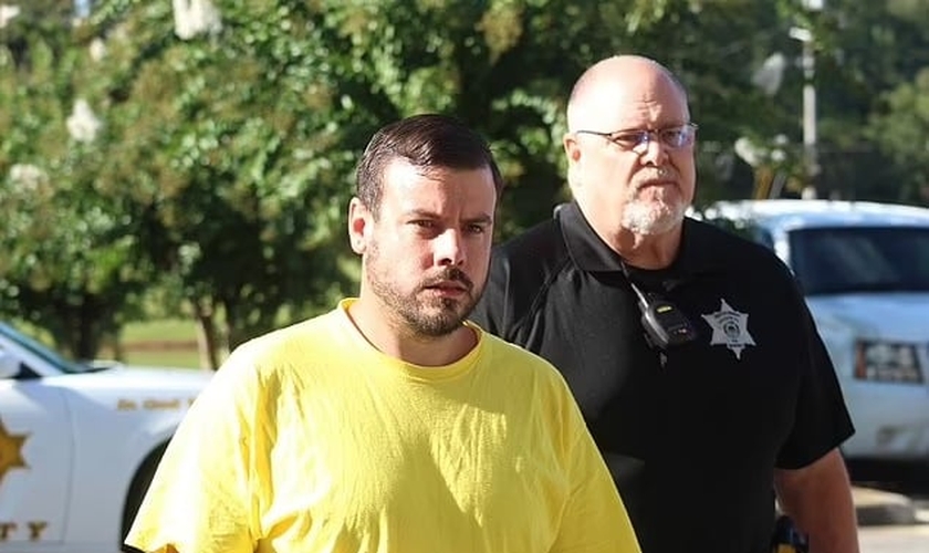 James Crisp, de 37 anos, foi transformado por Deus. (Foto: Monroe Country/Ms Sheriff's Department).