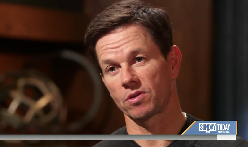 Ator Mark Wahlberg. (Foto: Captura de tela/YouTube/TODAY)