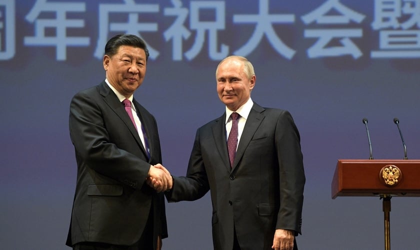 Xi Jinping e Vladimir Putin. (Foto: Wikimedia Commons)