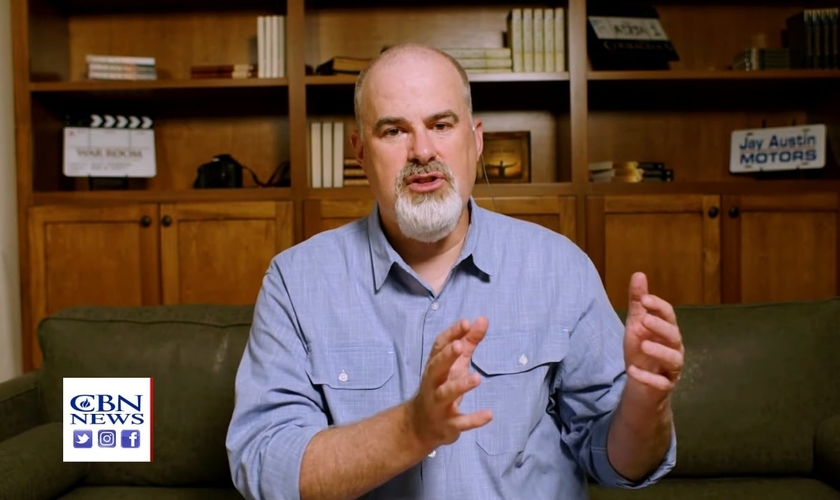 Ator e produtor Alex Kendrick. (Foto: Captura de tela/YouTube CBN News)