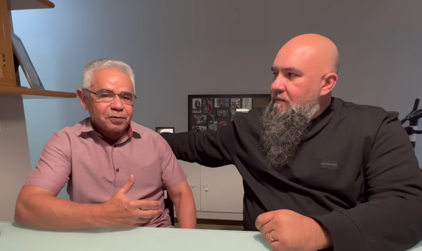 Pastores Paulo Canuto e Wagnão. (Foto: Captura de tela/YouTube Wagnão)