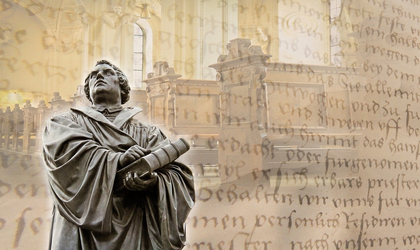 Estátua de Martinho Lutero. (Foto: Pixabay/Andreas Breitling)