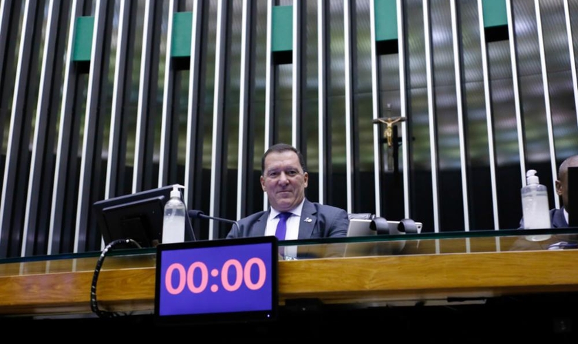 Sessão para a votação de propostas legislativas. Dep. Vinicius Carvalho (Republicanos-SP). (Foto: Elaine Menke/Câmara dos Deputados)