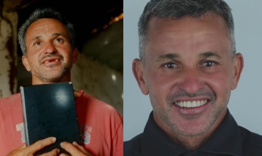 Inácio da Silva ganhou um tratamento dentário e alfabetização. (Foto: Reprodução/Instagram/O poder de Deus).