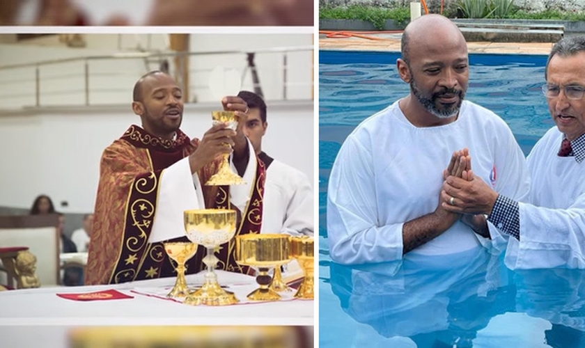 (Foto: Montagem/TV Aparecida/YouTube|AD Água Boa Oficial/Instagram)