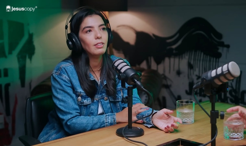 Letícia Gonçalves. (Foto: Captura de tela/YouTube JesusCopy)
